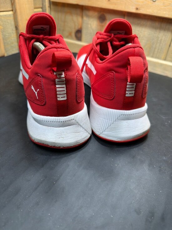 PUMA Avid Mens 10.5 Red White Mesh Athletic Running Sneakers Shoes 192257 main image 8